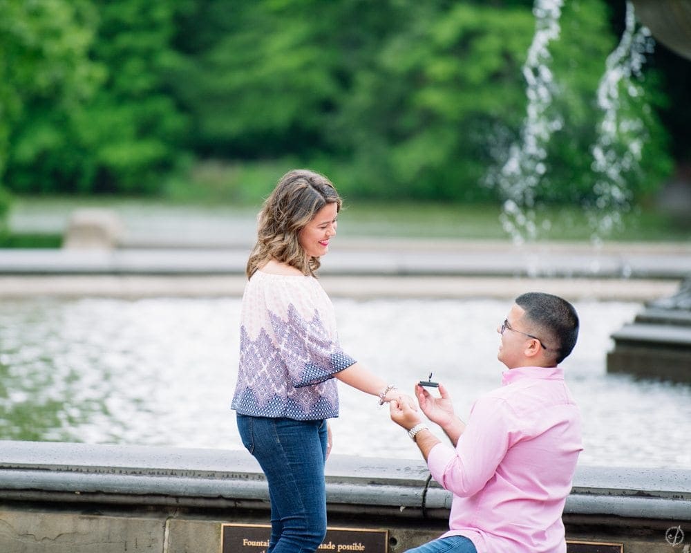 The Best Proposal Locations in New York City — Bethesda Fountain