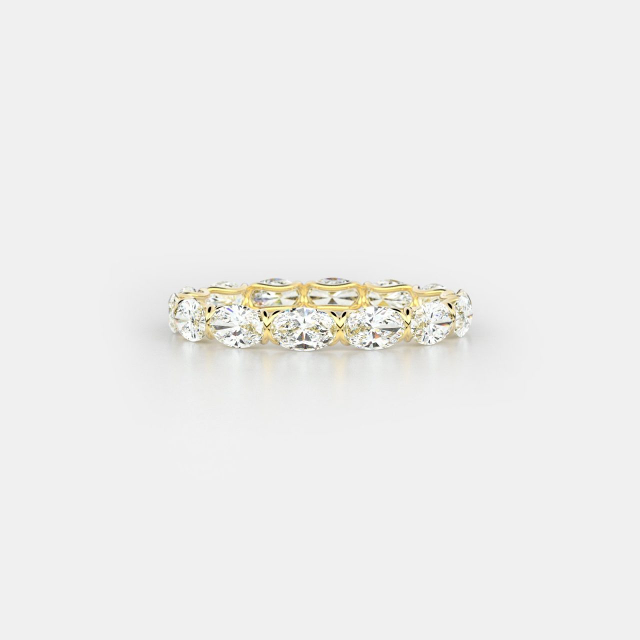 Can you Wear an Eternity Band as an Engagement Ring? Frank Darling