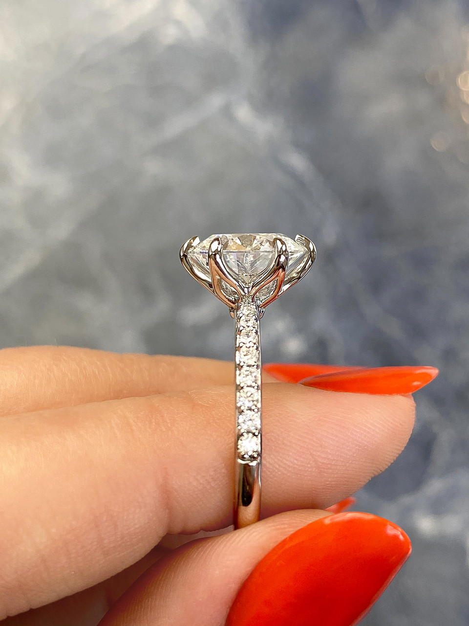 Ring settings for sale 1 carat round diamond