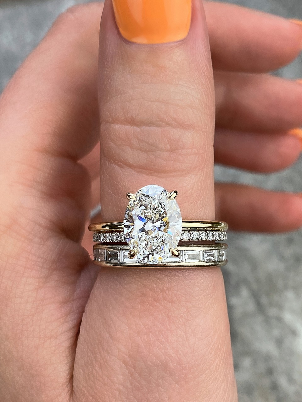 Custom Frank Darling ring stack