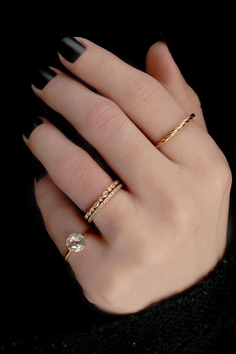 The Best Mixed Metal Ring Stacks